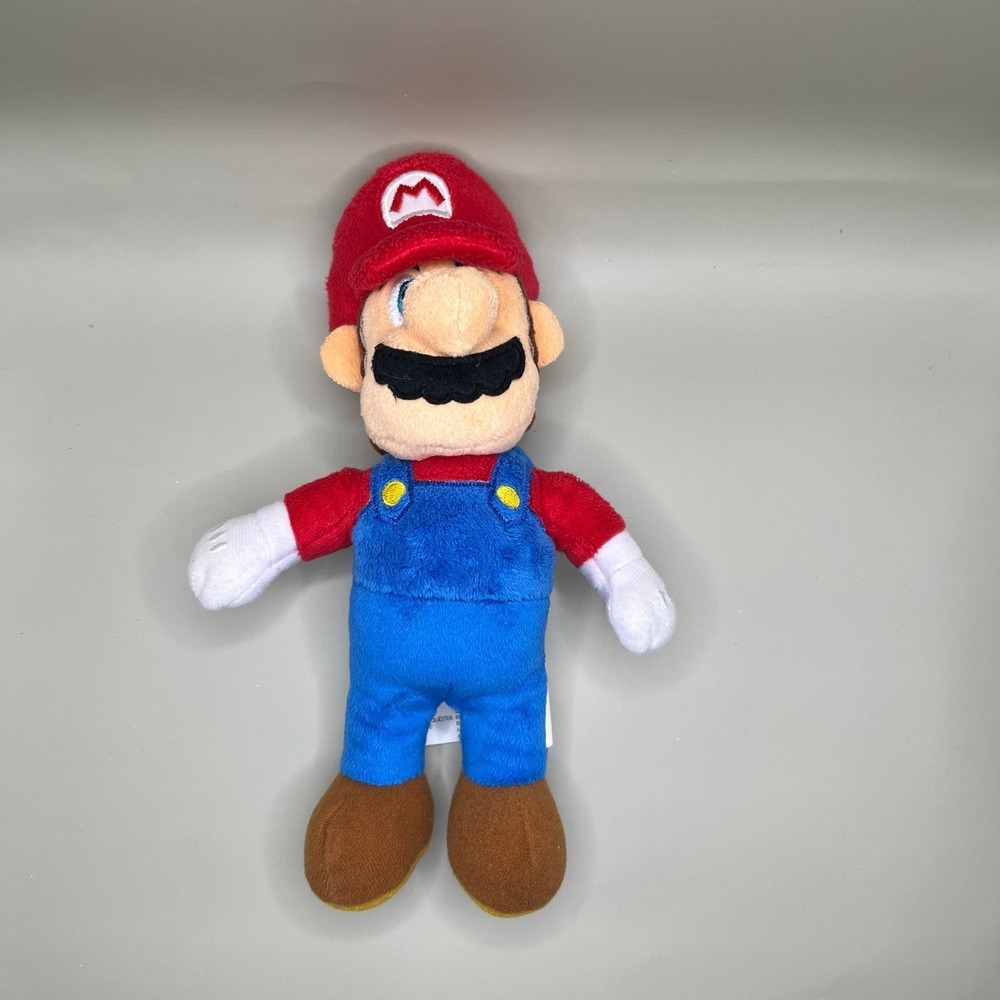 Super Mario Plush Toy by Jakks Pacific 2023 Nintendo 8" Stuffed‎ Figure